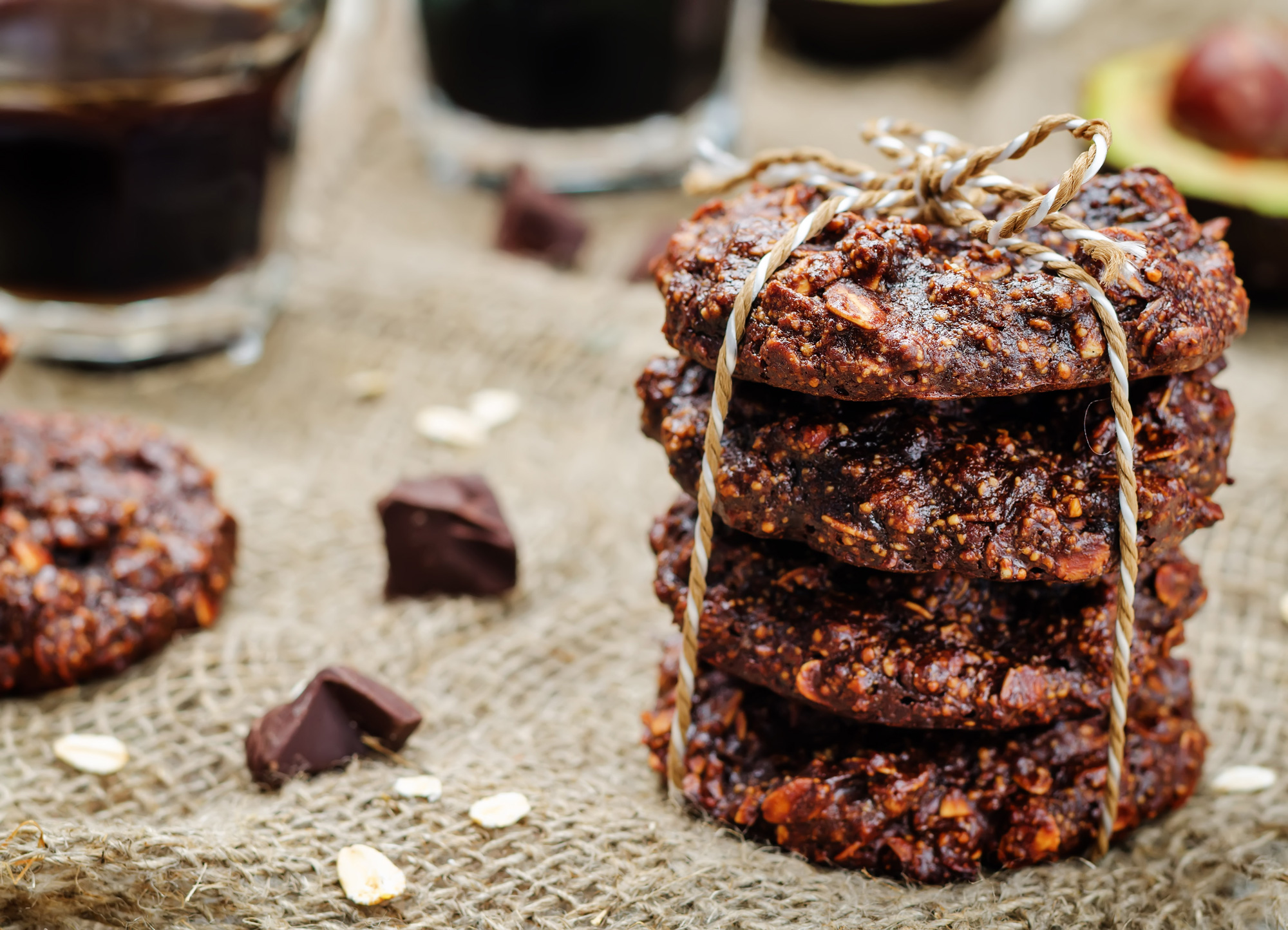 De Lucca chocolate vegan cookie